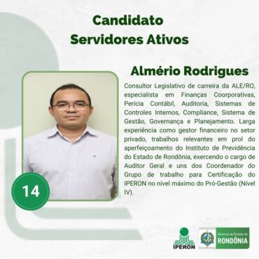 Previdência - IPERON - Governo do Estado de Rondônia - Governo do