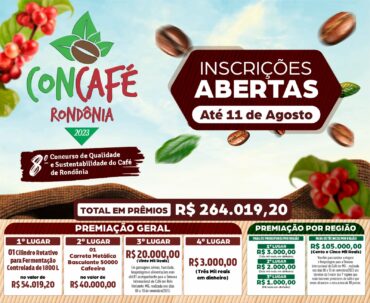 CONCAFÉ: Inscrições abertas para 8° Concurso de Qualidade e Sustentabilidade do Café de Rondônia - News Rondônia