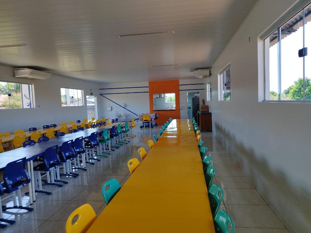 As intervenções incluem reformas gerais com ampliação de refeitórios, auditórios e pátios