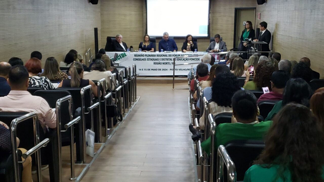 Imagem na noticia: Porto Velho sedia Reunião Plenária Regional do Fórum Nacional dos Conselhos Estaduais e Distrital de Educação