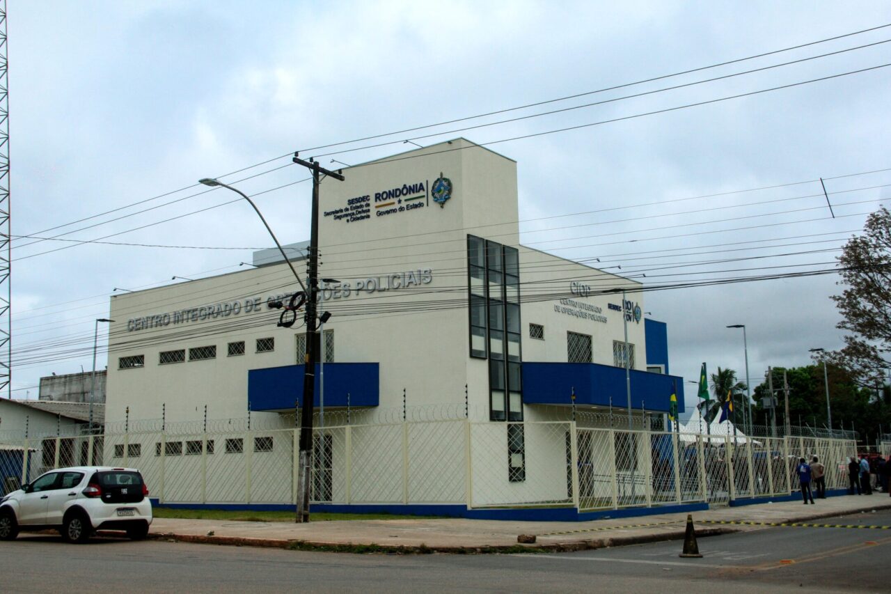Novo Centro Integrado de Operações Policiais (Ciop) entregue pelo Governo de Rondônia