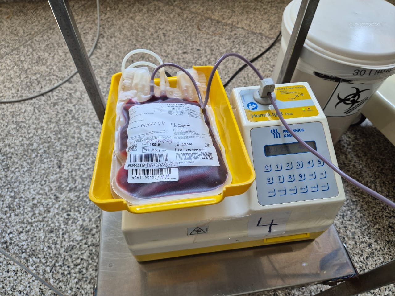 Ação também visa estimular a doação voluntária de sangue para reforçar os estoques da Fhemeron