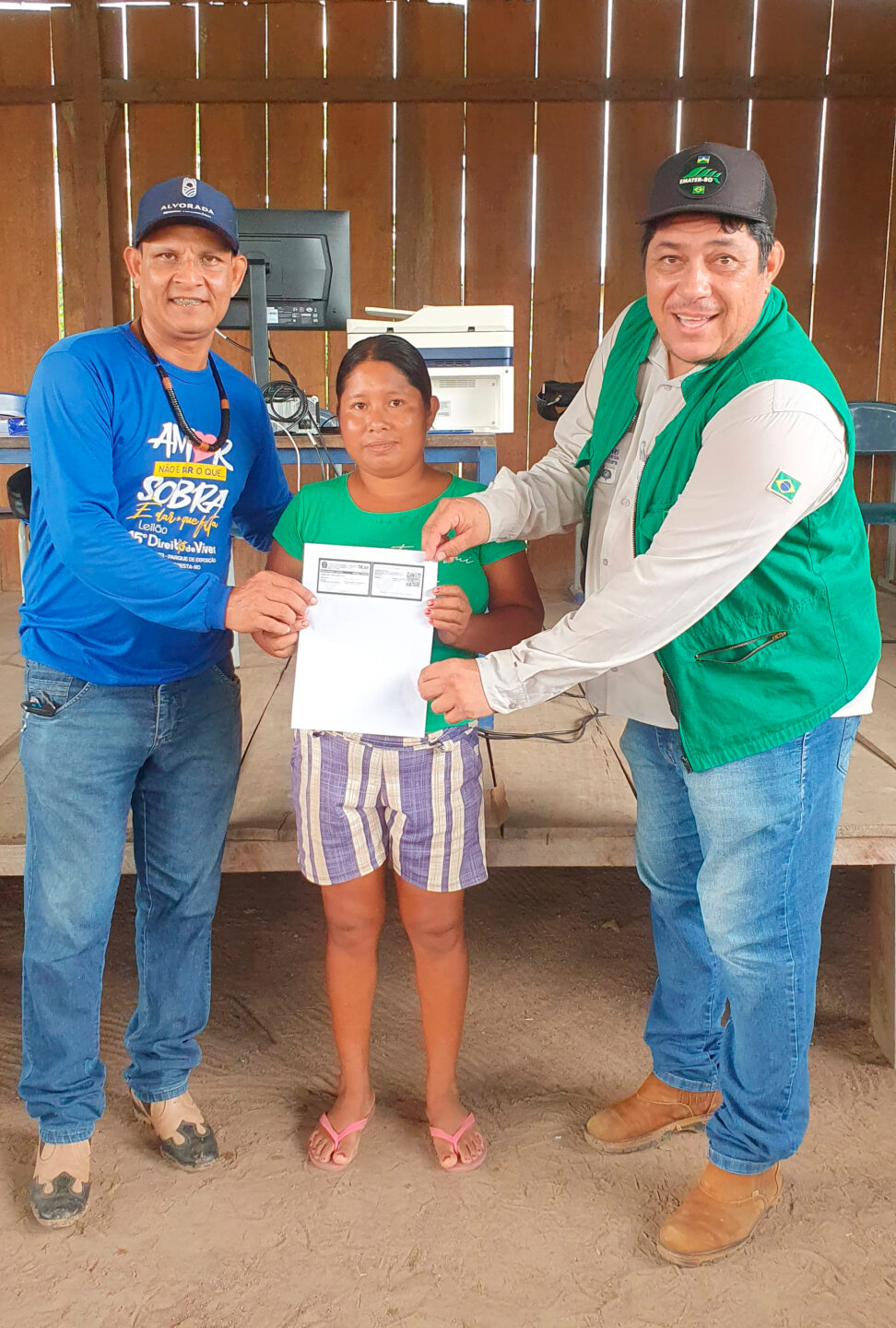 Durante o evento foram entregues 43 Certificados de Aptidão Familiar (CAF)