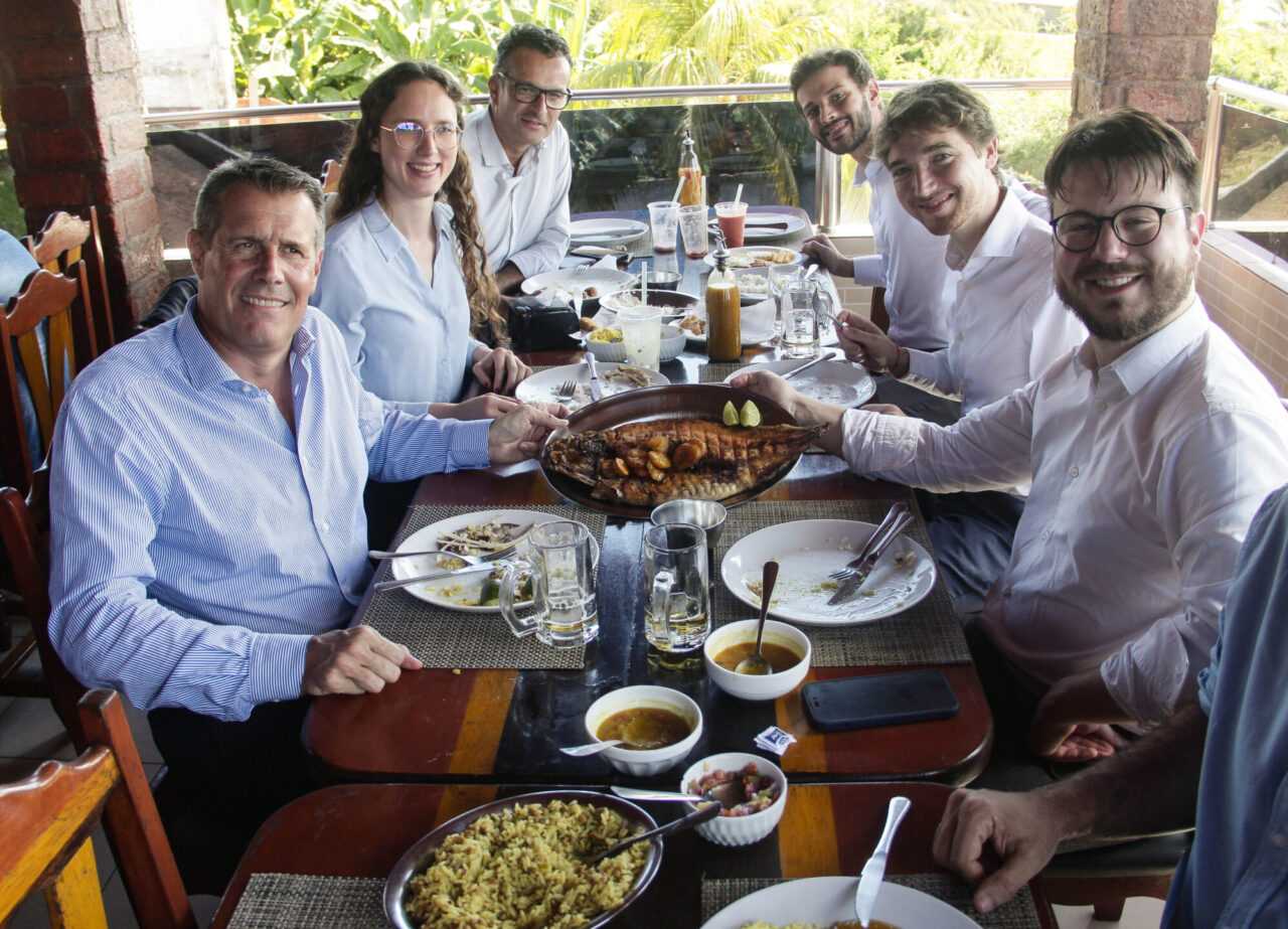 A delegação da Suíça experimentou o sabor do Tambaqui produzido em Rondônia