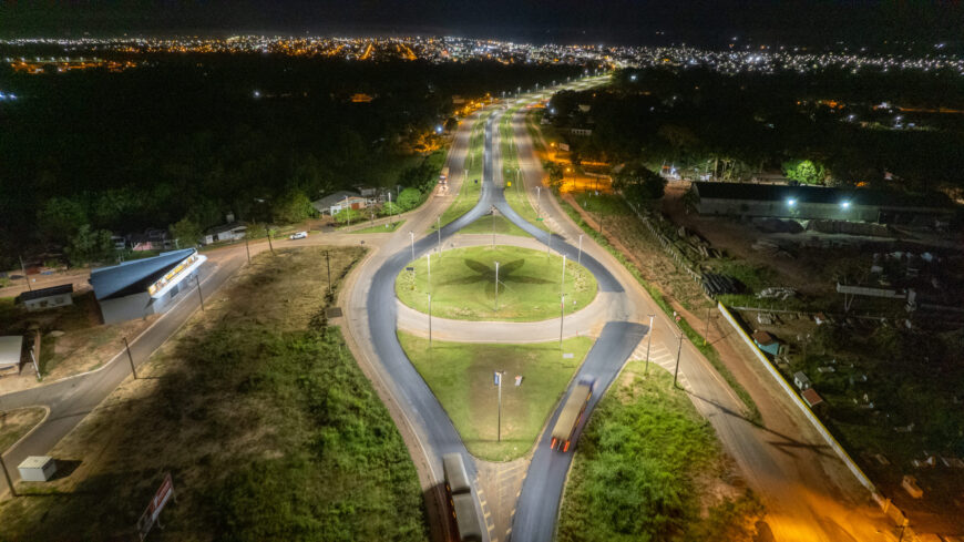 No município de Pimenta Bueno, nova iluminação pública de Led