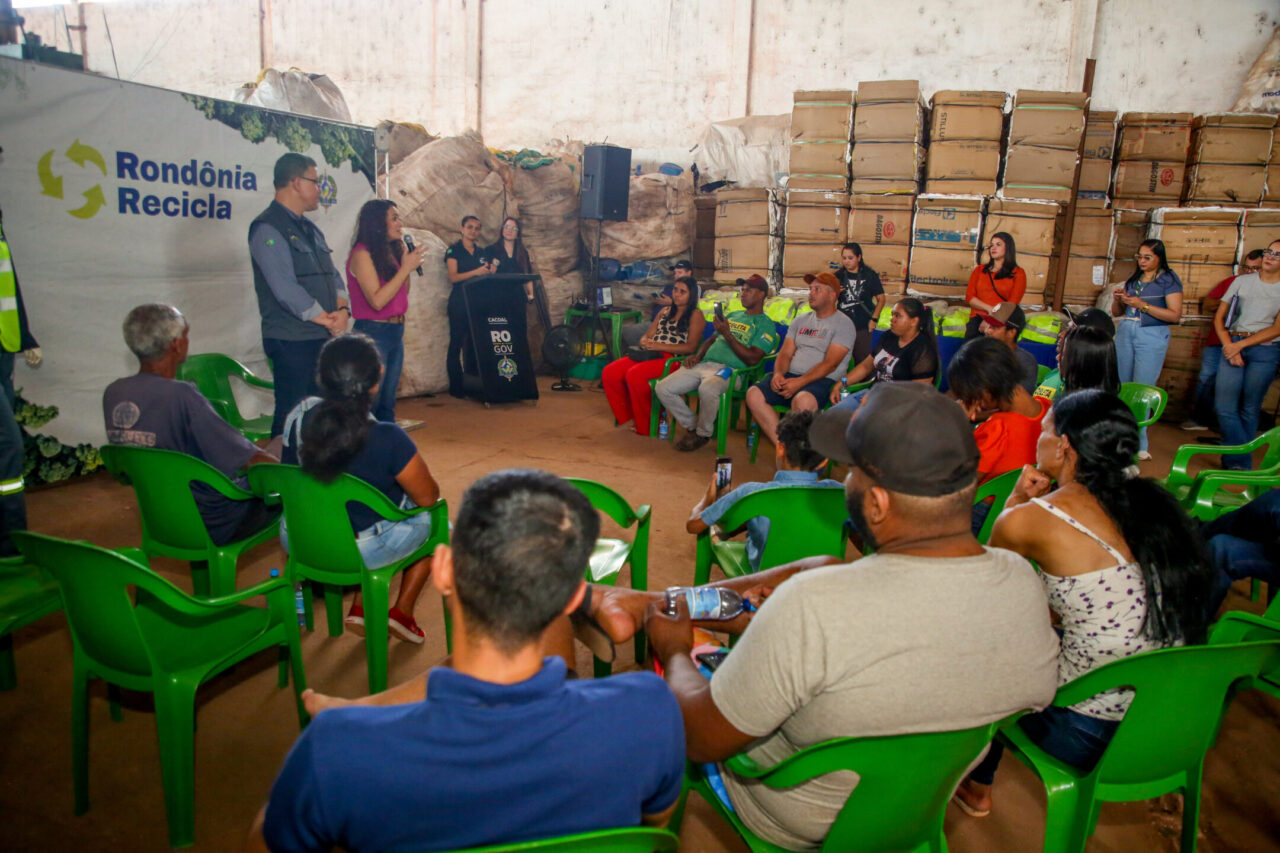 Governo lançou o projeto Rondônia Recicla, com o intuito de promover a inclusão social e garantir a segurança no trabalho