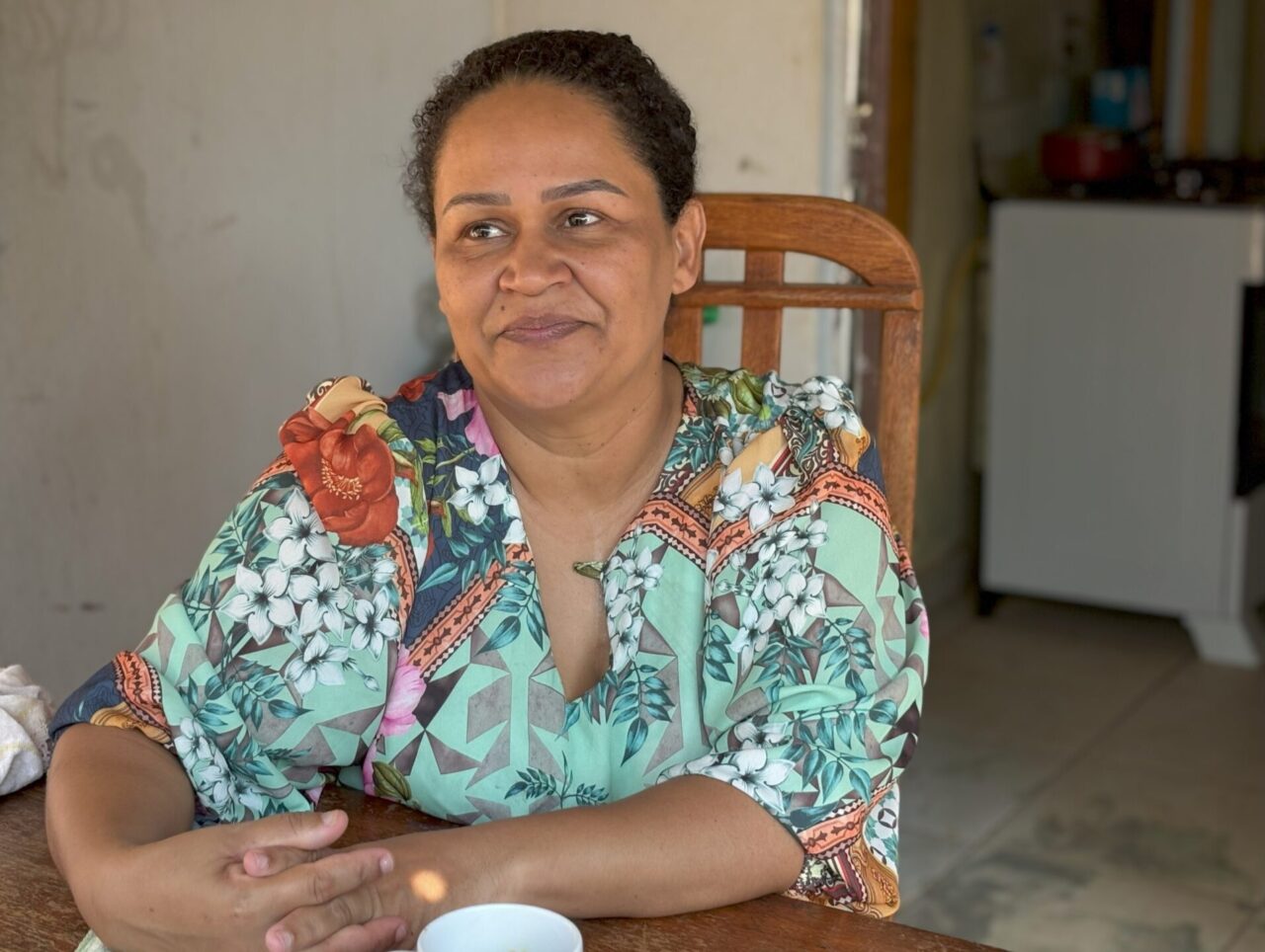 A moradora do Núcleo 10 de Junho, Polivana Ribeiro Ferreira, já faz planos para investir no imóvel
