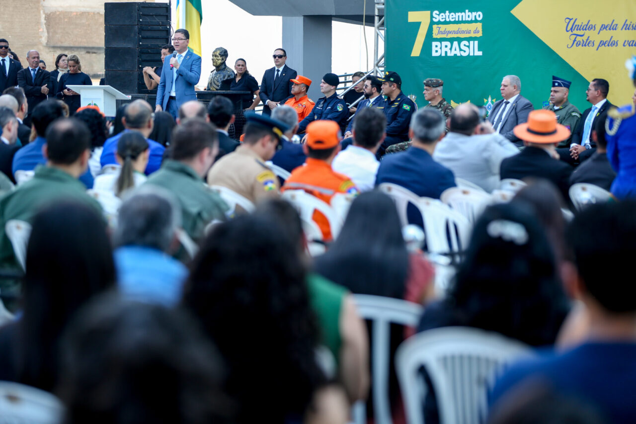 Outro destaque da solenidade foi a homenagem ao governador de Rondônia, Marcos Rocha