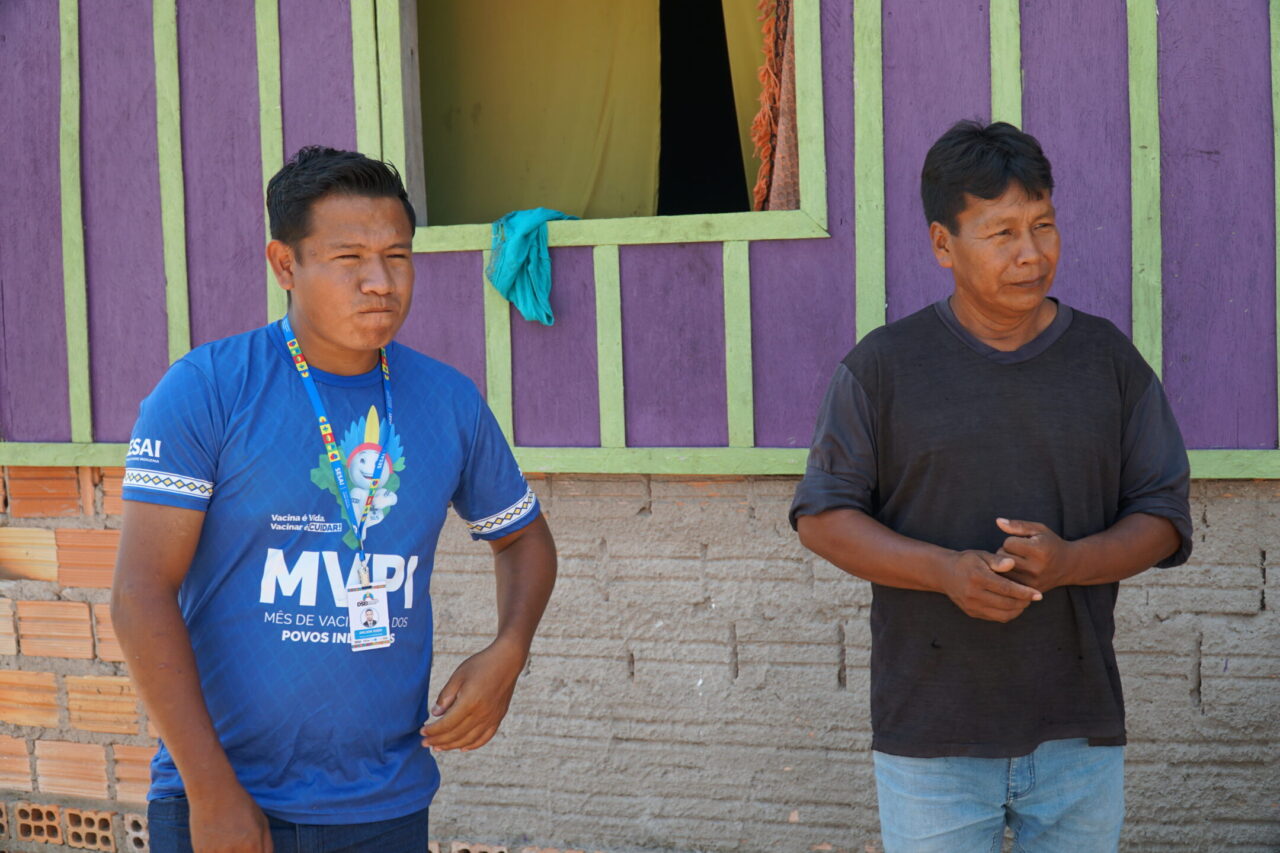 Aldeia Lage Novo reúne aproximadamente 250 pessoas, divididas em 40 famílias