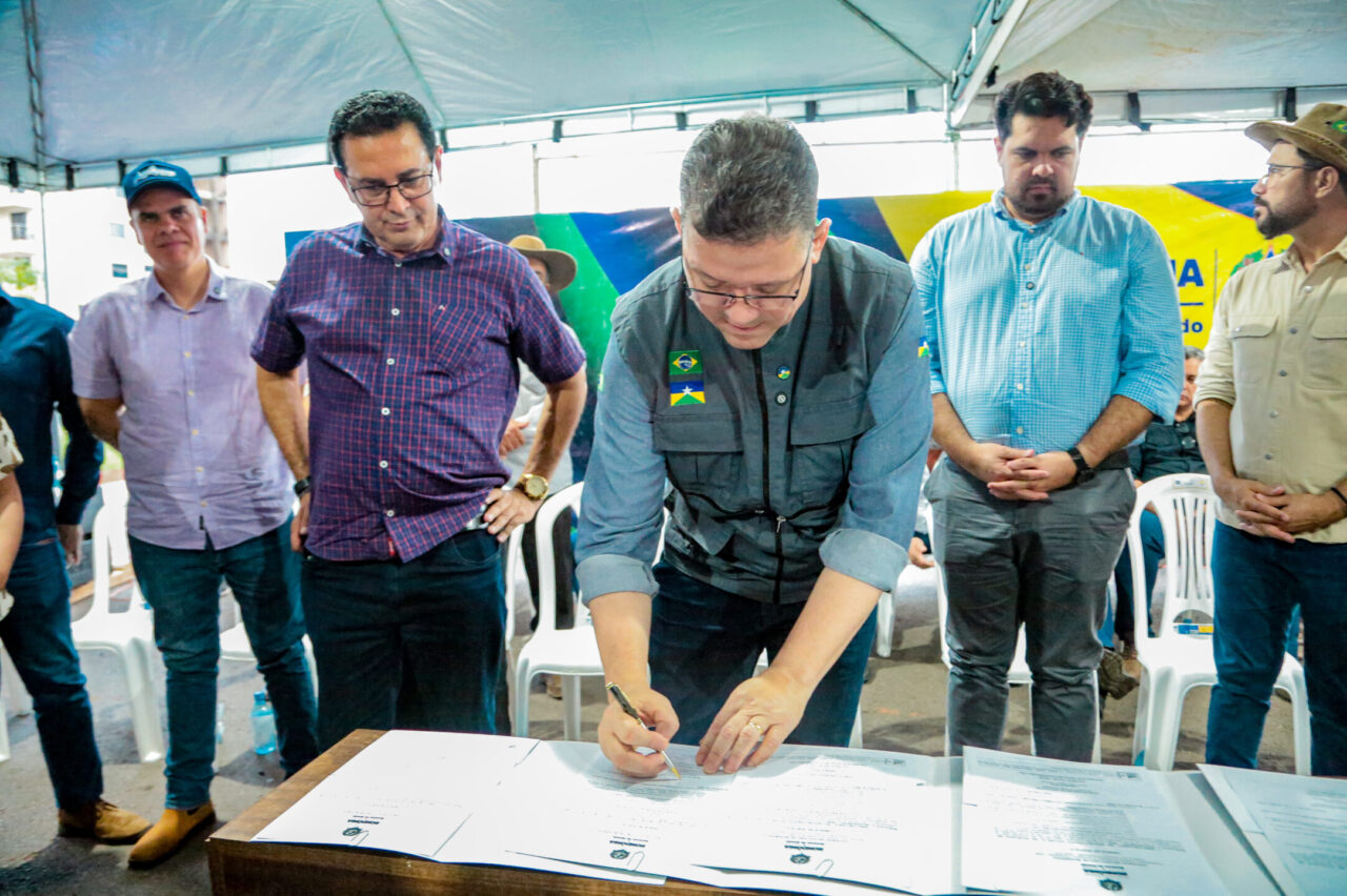 A Ordem de Serviço foi assinada na quarta-feira (17), em Rolim de Moura
