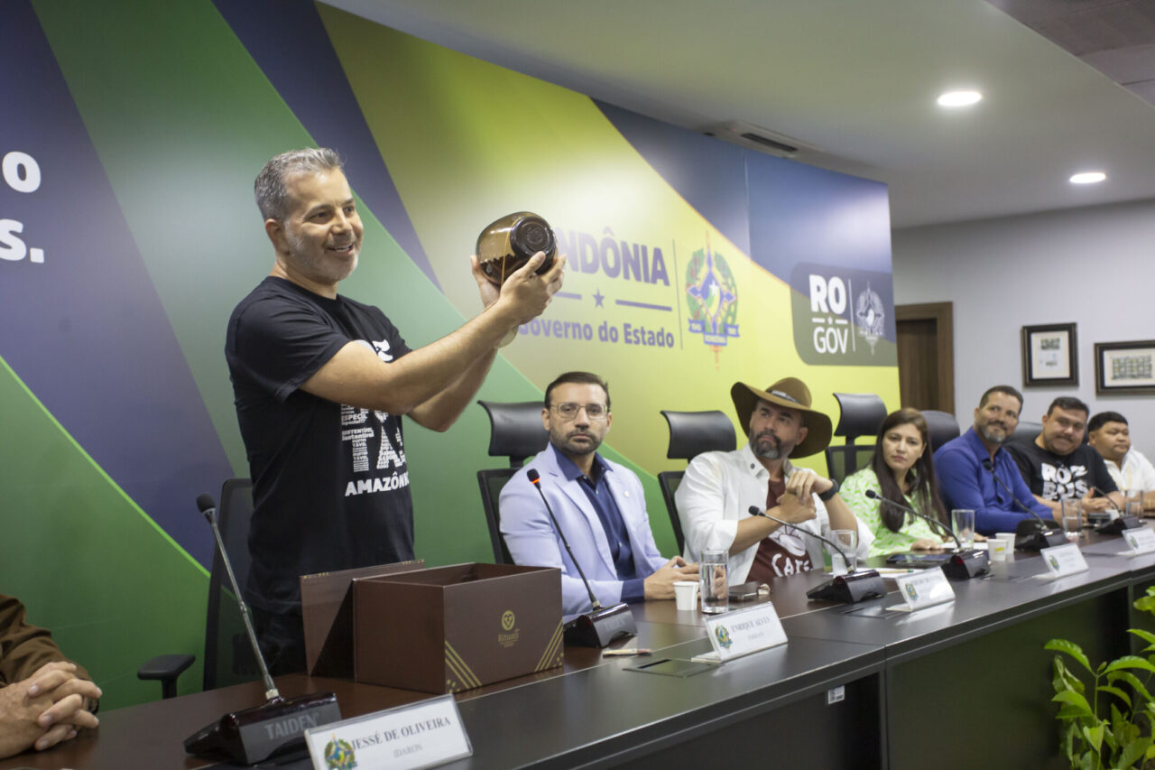 Durante o lançamento foi apresentado o café de 100 pontos produzido em Rondônia com a tecnologia CarbCafé