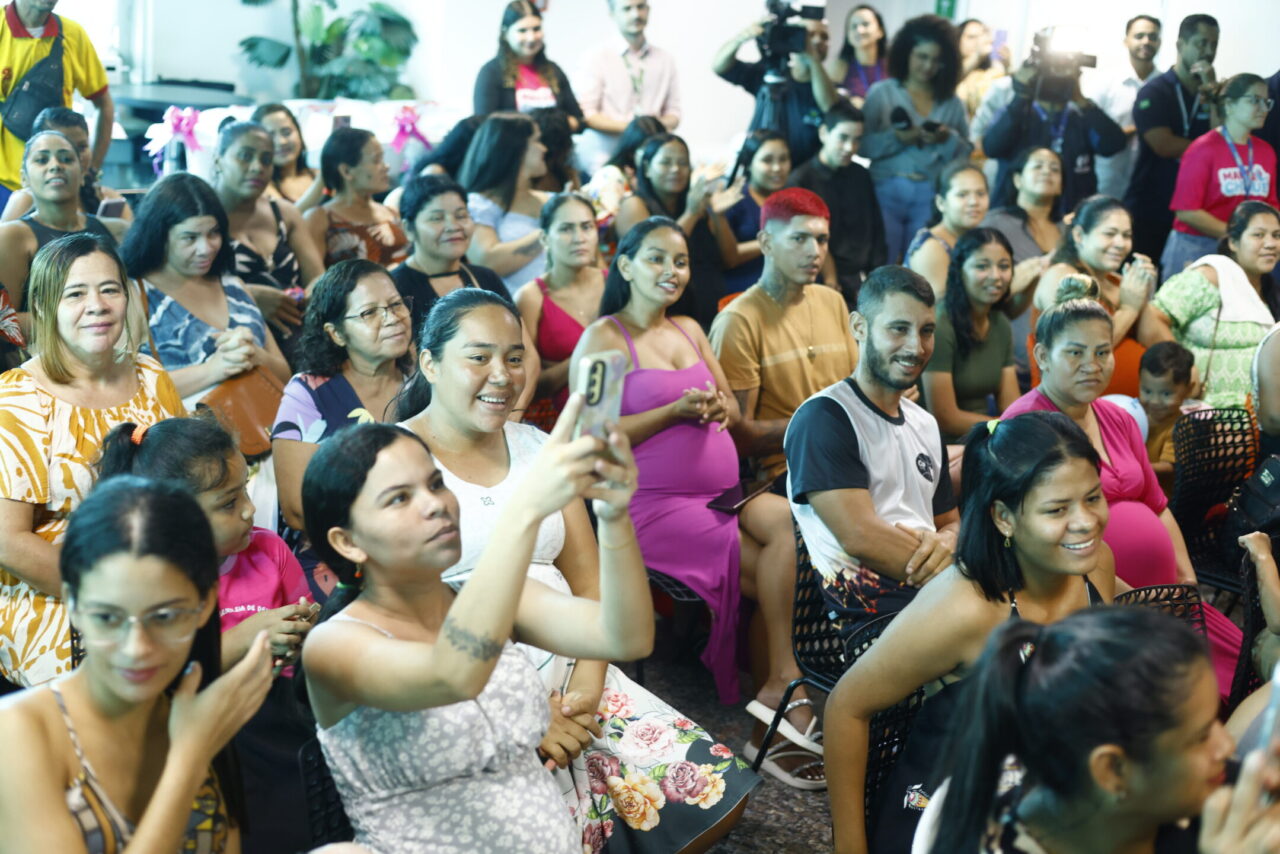 Mais de 50 mães foram contempladas com kits do programa Mamãe Cheguei, em Ji-Paraná