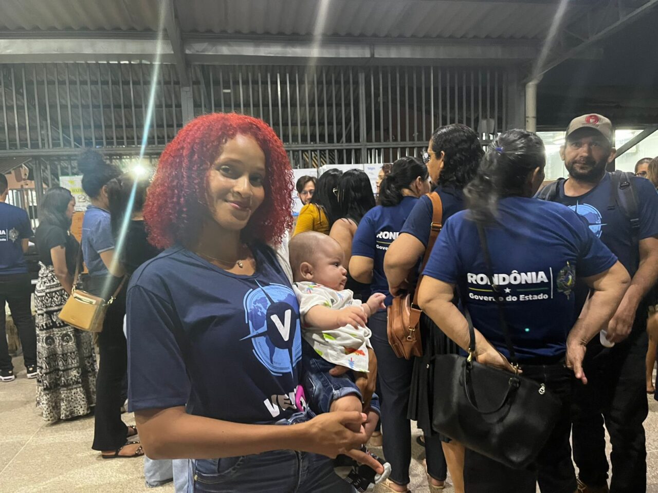 Nayara só esperava receber o kit para abrir o ateliê de lingerie