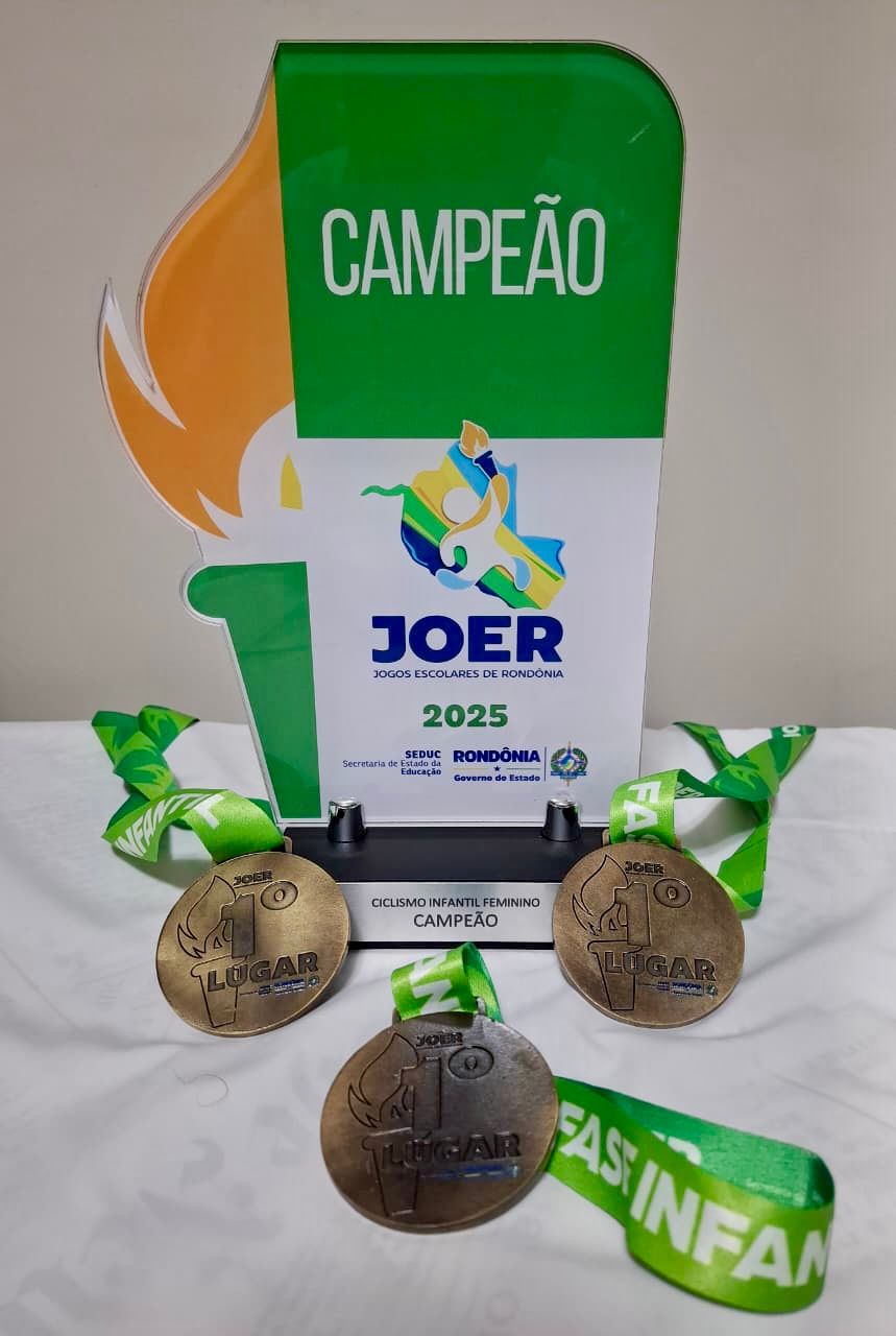 Estudante de Guajará-Mirim, é tricampeã de ciclismo nos Jogos Escolares de Rondônia