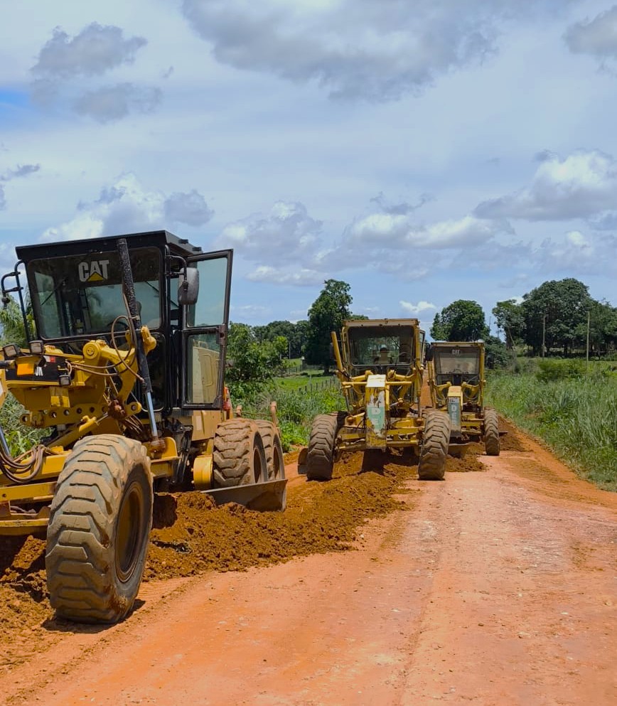 Melhorias na RO-383, que liga o município de Cacoal a Espigão, é realizada pelo governo de RO