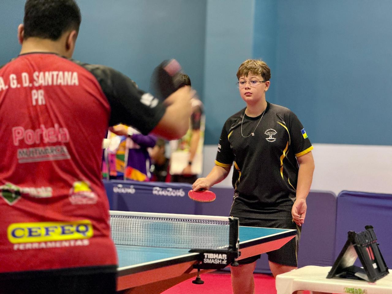 Paulo Arthur conquistou ouro no individual da classe 10 categoria B