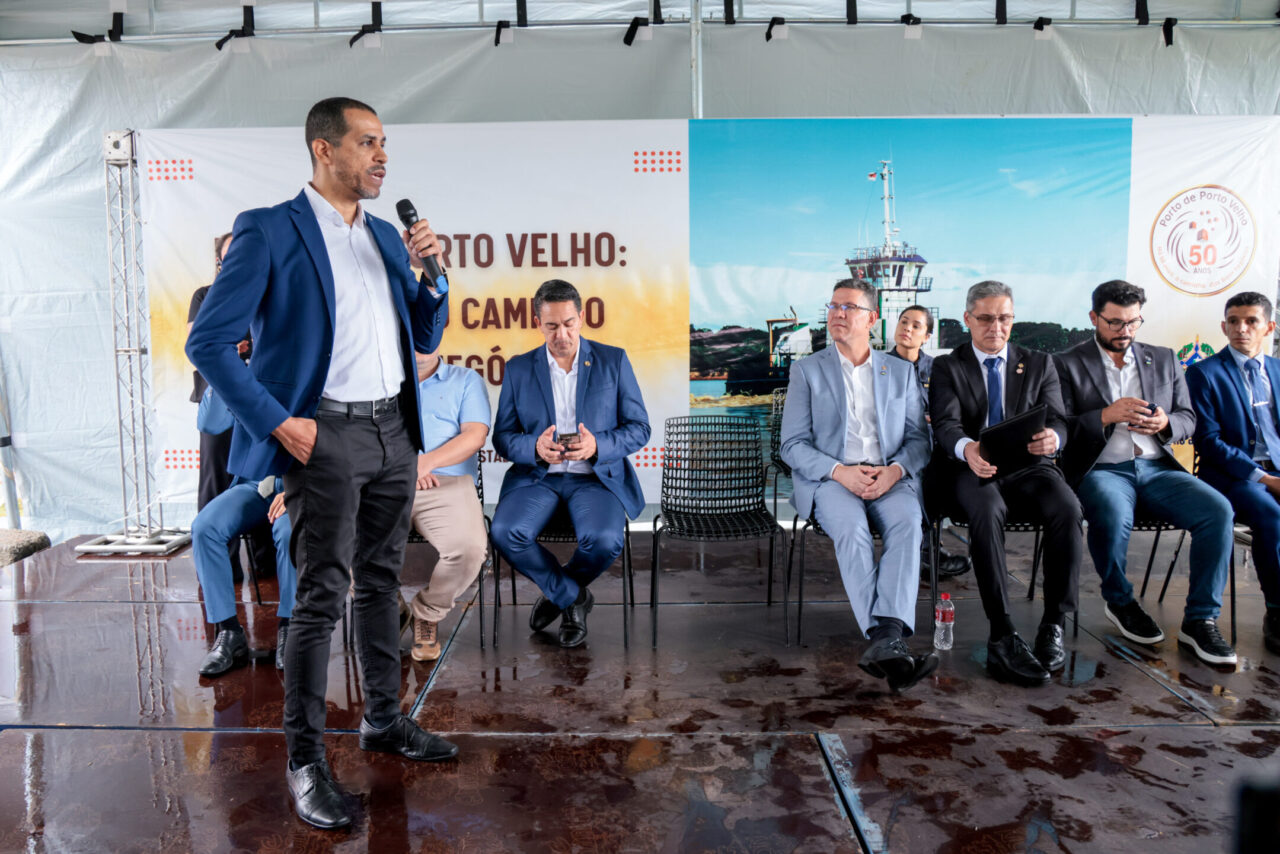 O Porto de Porto Velho é ponto de partida para a rota binacional até o Pacífico
