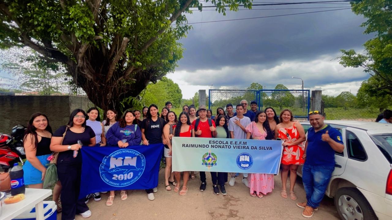 Os 39 estudantes da Escola Estadual General Osório, no distrito de Calama, fizeram o Enem na cidade de Humaitá