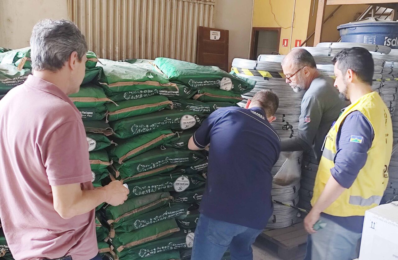 As atividades de campo aconteceram em lojas agropecuárias de Ariquemes