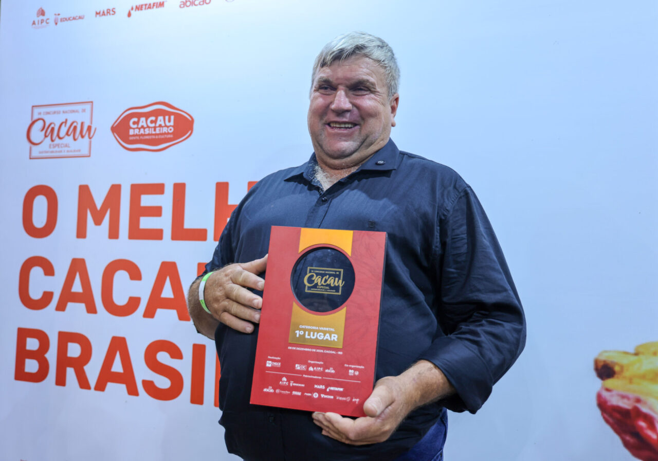 Vencedor da categoria varietal, Mauro Celso Tauffer