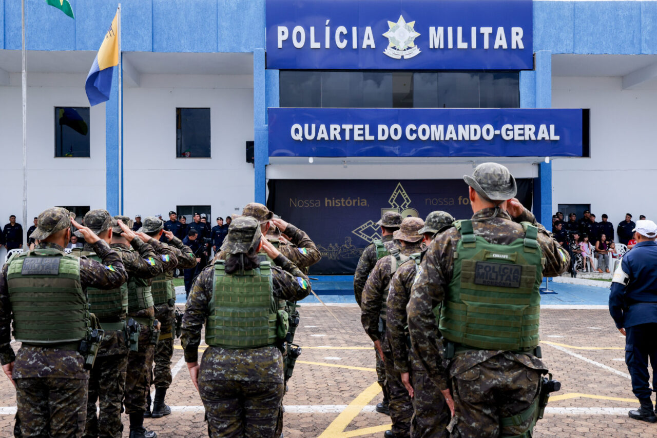 Atualmente, a Polícia Militar de Rondônia conta com um efetivo de cerca de 5 mil policiais militar