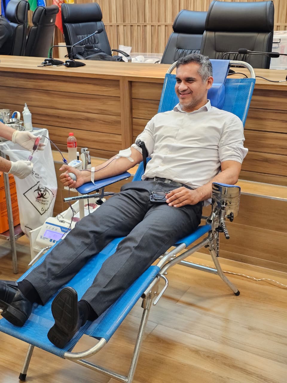 A ação integra o calendário anual de atividades do órgão que promove campanhas regulares para incentivar a doação e fortalecer os estoques da Fhemeron