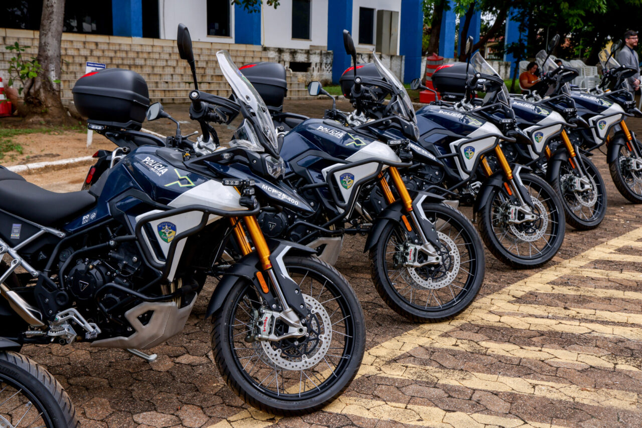 As novas motocicletas darão mais agilidade no atendimento a população