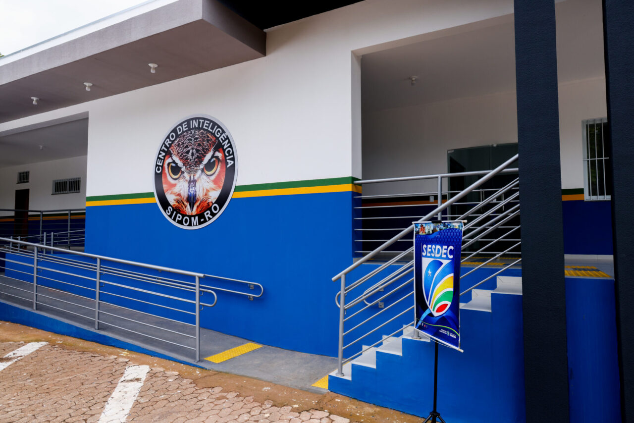 Governo de RO entrega reforma e ampliação do centro de inteligência do Comando Geral da Polícia Militar