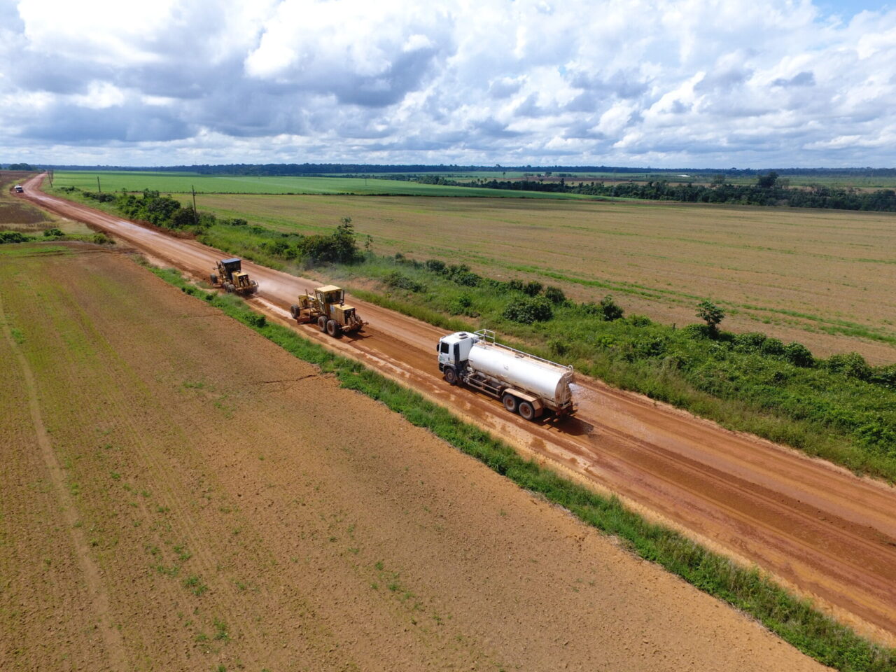 Nas rodovias não pavimentadas, o governo de Rondônia destinou mais de R$ 424 milhões em ações de melhorias