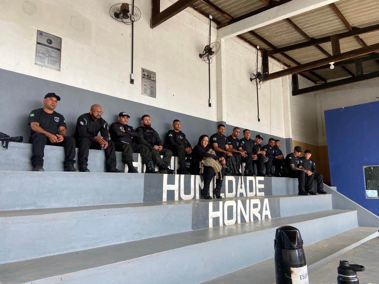 Policiais Penais participam de curso de técnicas de armamento e tiro, em Porto Velho