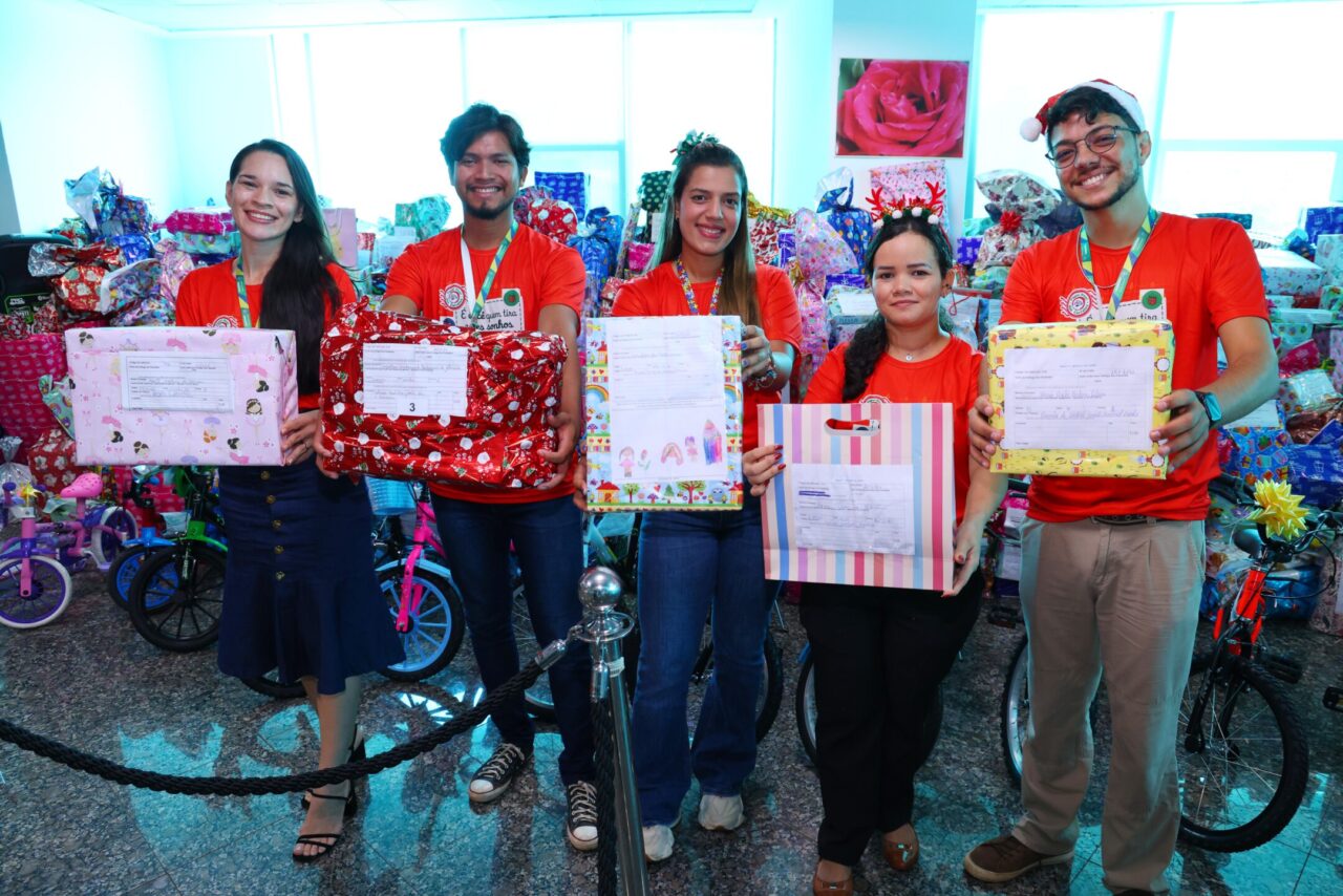 Os servidores proporcionaram que essa história tão bonita de carinho e solidariedade fosse possível, impulsionados a presentear as crianças