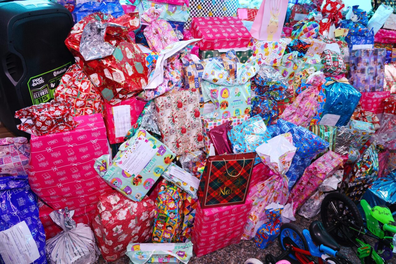 A mobilização bateu recorde com servidores movidos pelo desejo de tornar esse período festivo mais especial para diversas crianças