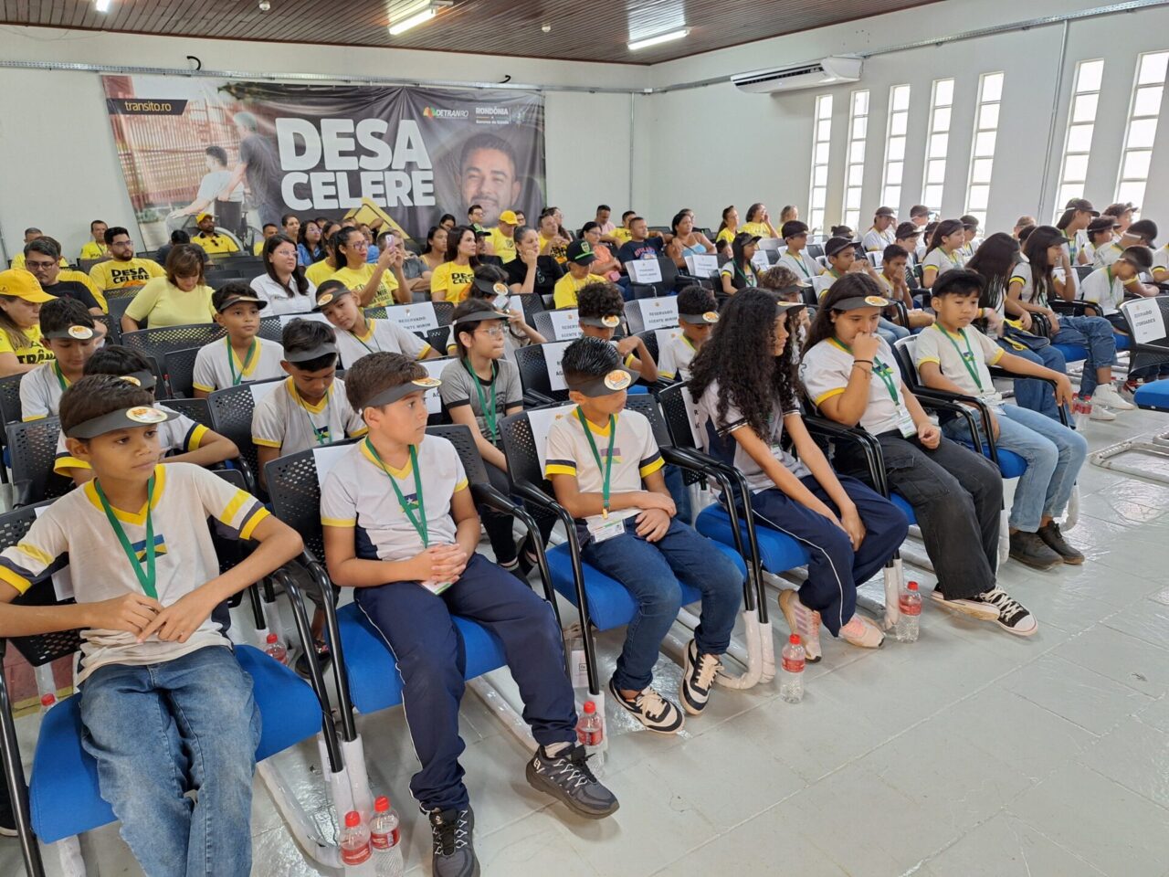 Formatura dos alunos Agentes Mirins celebra a cidadania no trânsito