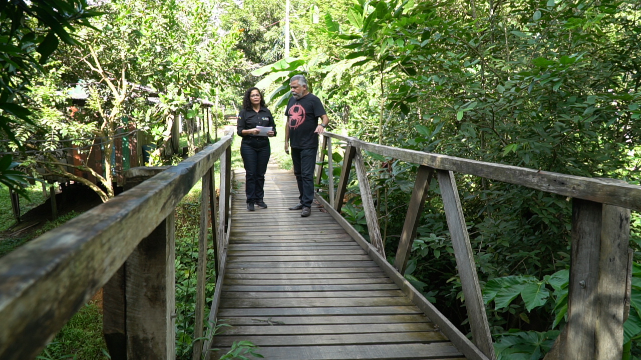 O historiador Alípio Pinheiro deu entrevista para o webdocumentário