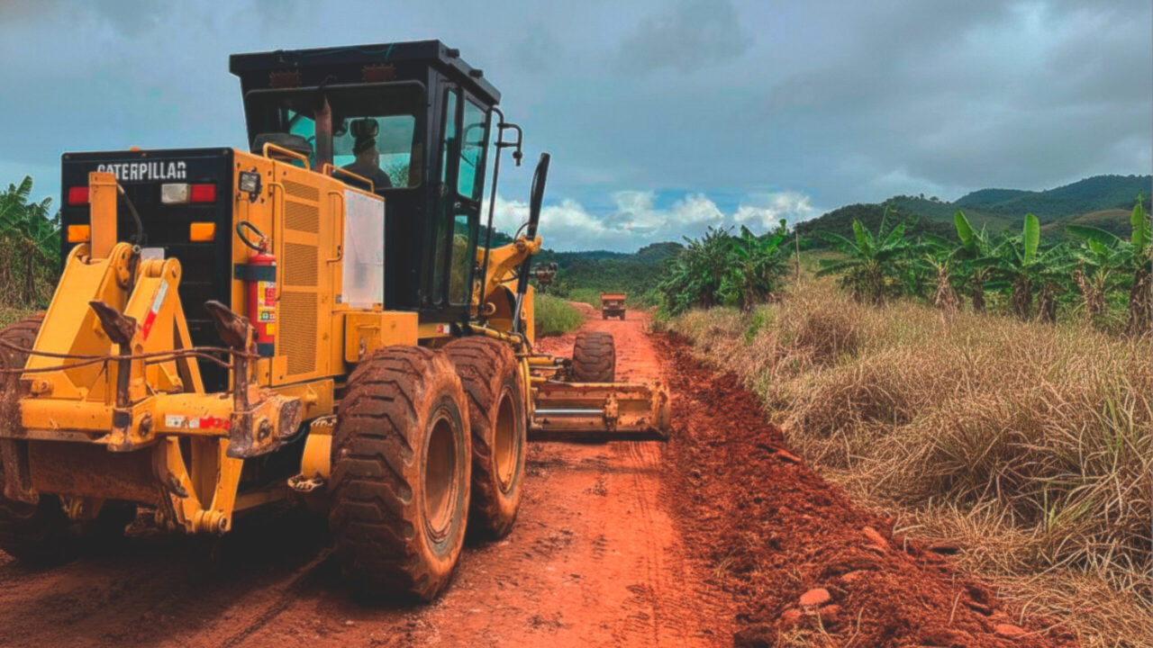 Rodovia 418 recebe melhorias no trecho entre Cacoal e Rondolândia, garantindo mais segurança na trafegabilidade