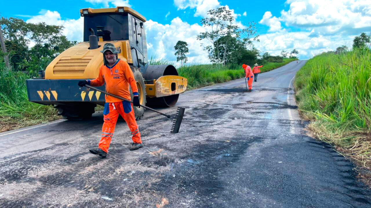 Rodovia-463 recebe recuperação asfáltica em 35 Km para garantir melhores condições de tráfego 