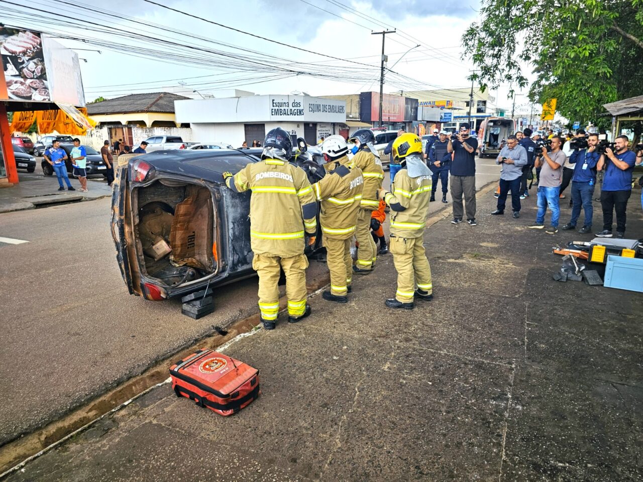 Ação integrada une educação no trânsito e incentivo à doação de sangue em Porto Velho