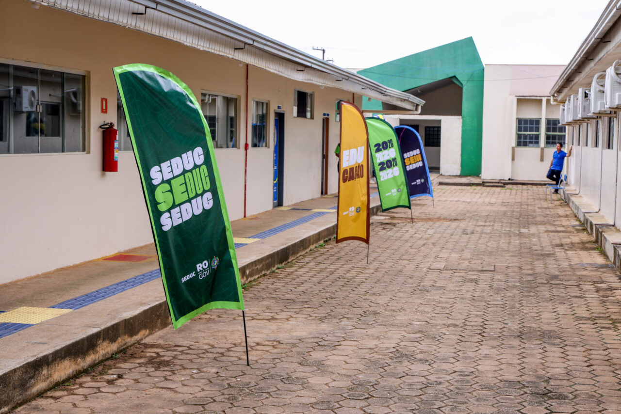 Através de investimentos do governo de Rondônia, Escola Flora Calheiros vence desafios sociais torna-se ambiente de infraestrutura moderna e inspiradora