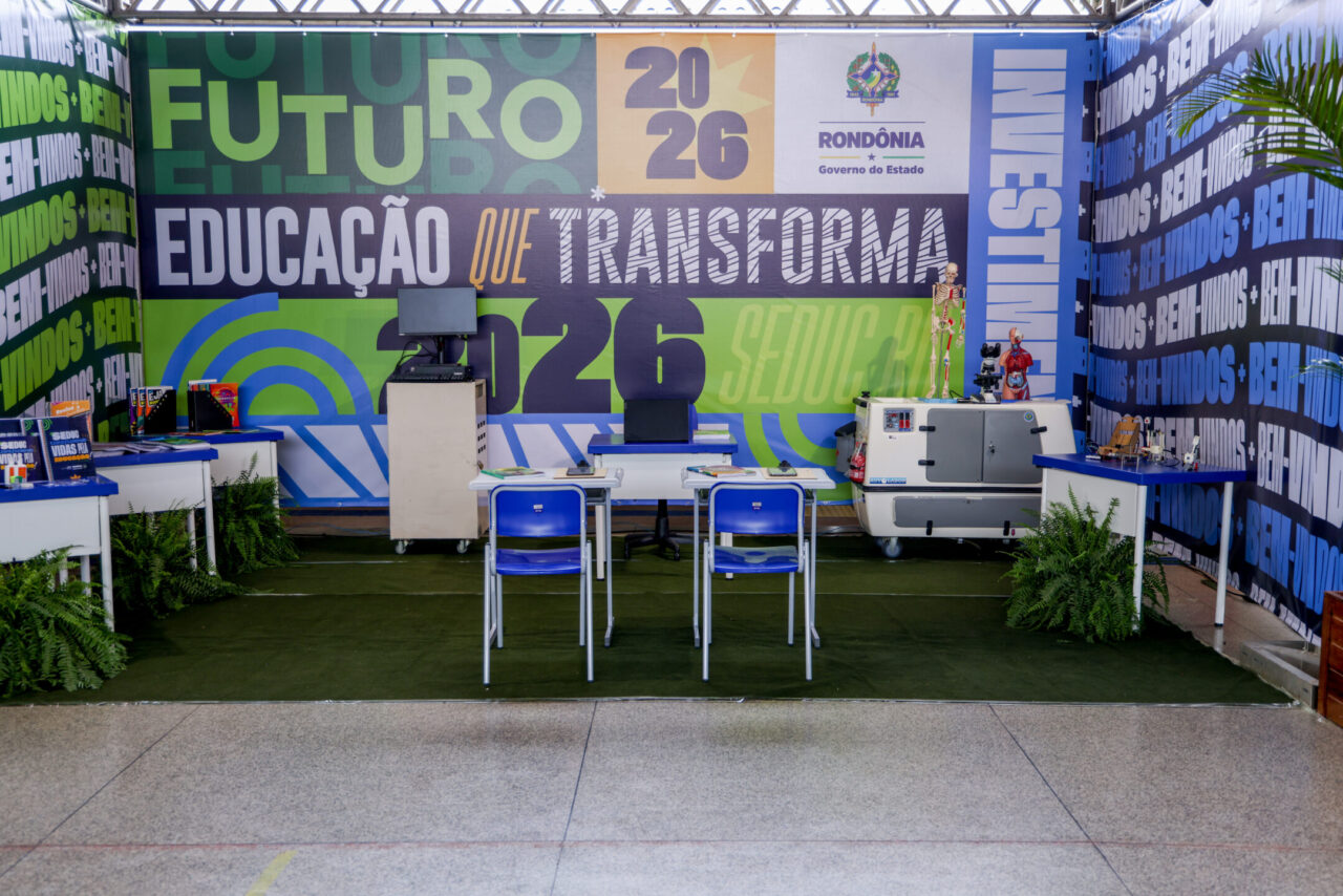 A Educação de Rondônia tem recebido investimentos expressivos