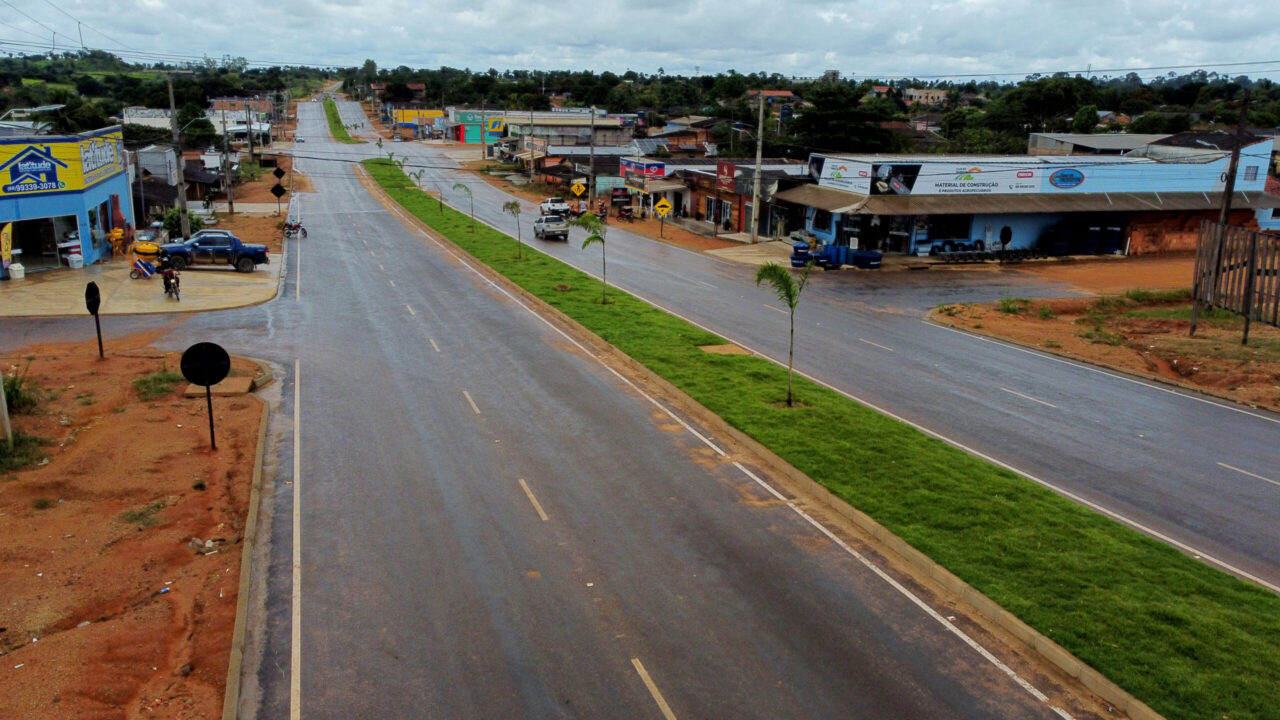 Obra contribui para mobilidade urbana, valorização do distrito e melhoria da qualidade de vida dos moradores