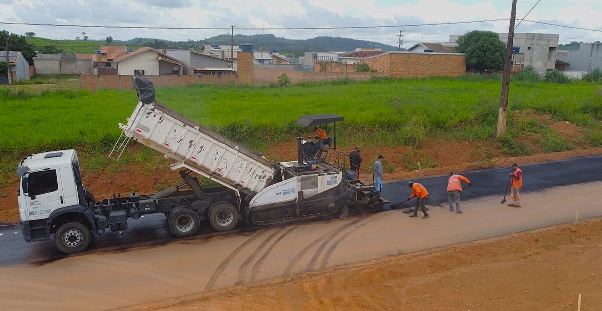 1.200 metros já foram concluídos demonstrando o bom ritmo dos trabalhos