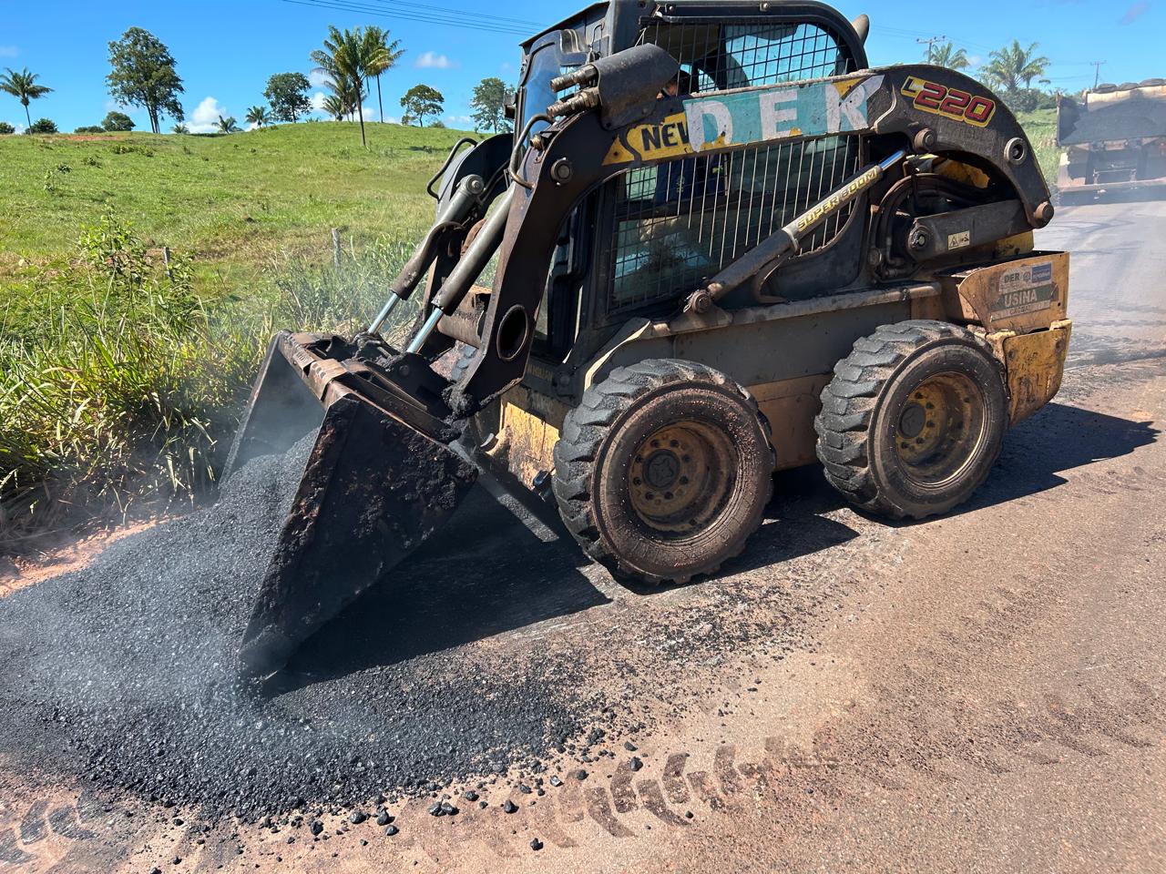 Manutenção na RO-010 é iniciada para fortalecer infraestrutura e garantir mais segurança na Zona da Mata