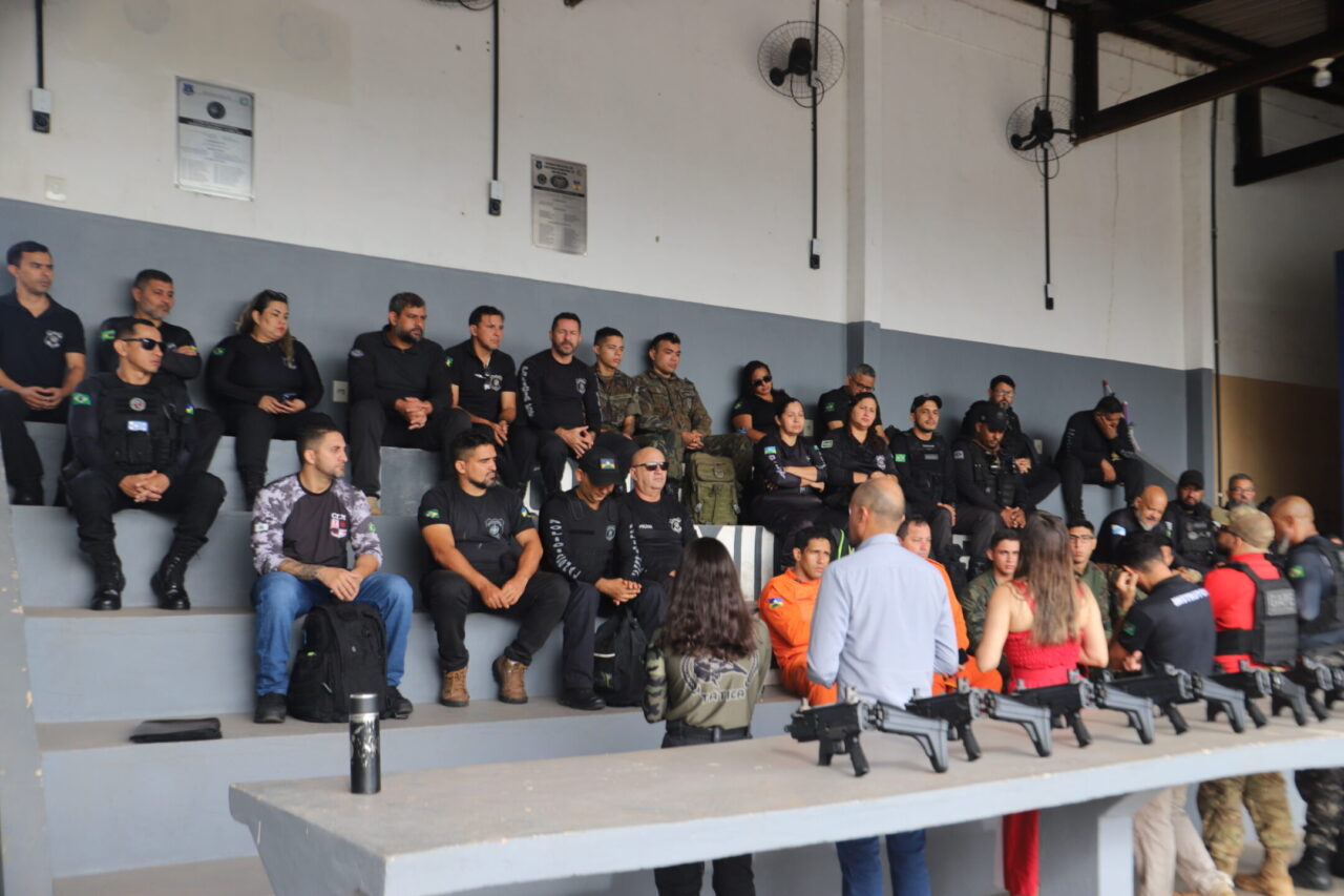 Capacitação em armamento bélico fortalece atuação das forças de segurança em Porto Velho