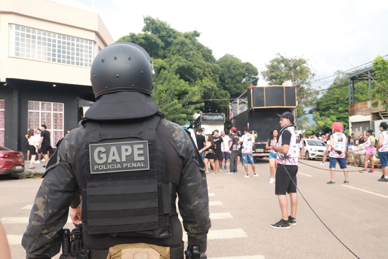 Segurança é intensificada pelo governo de RO no maior bloco de Carnaval da região Norte
