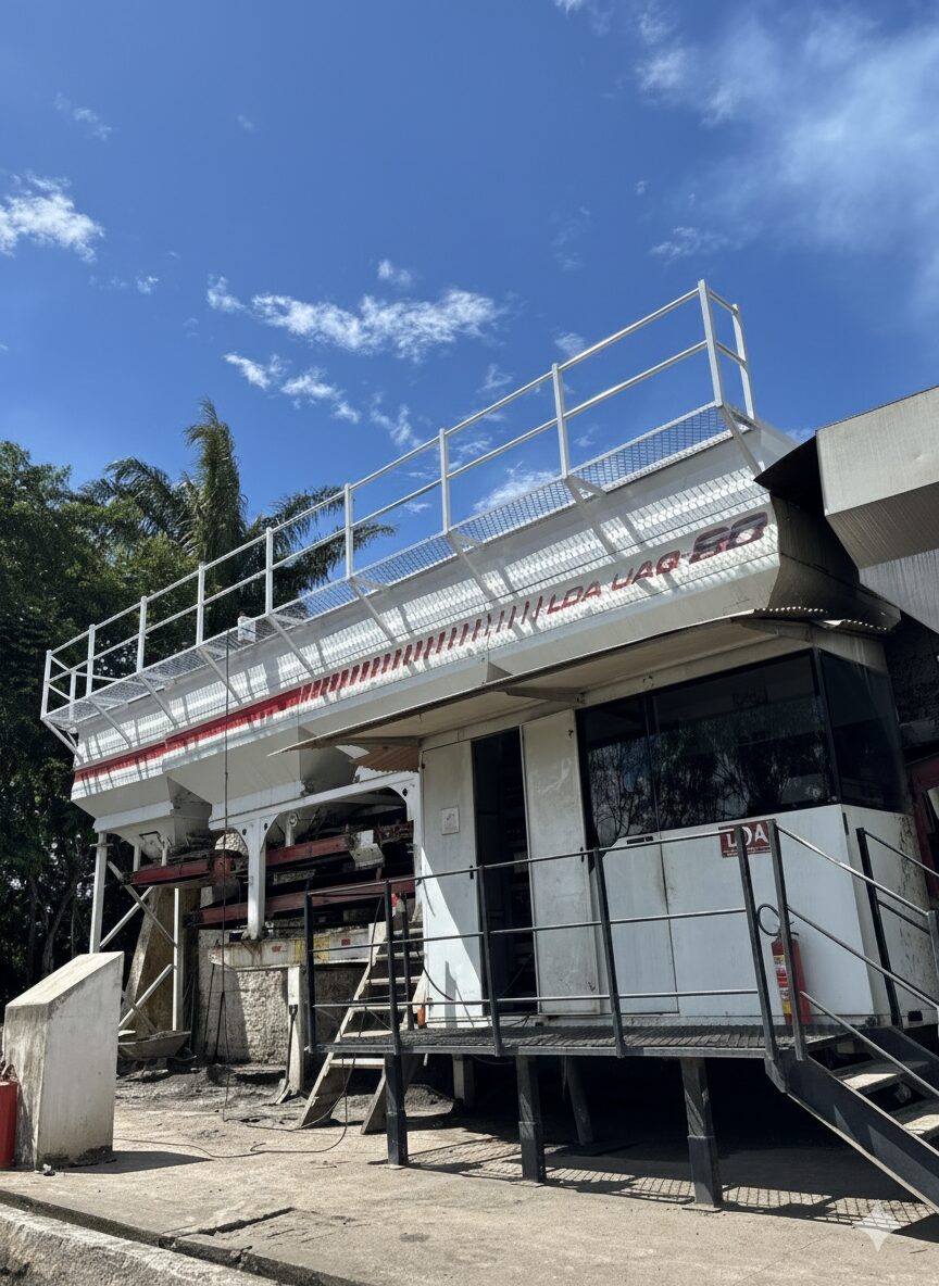 Usina de Asfalto de Cacoal recebe melhorias estruturais e reforça segurança operacional