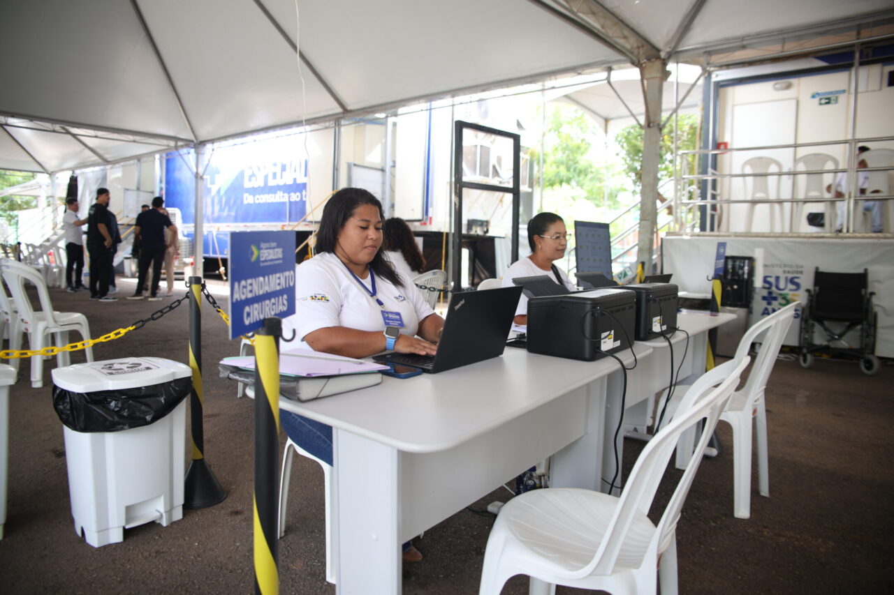 Porto Velho recebe carretas de saúde com serviços de oftalmologia gratuitos