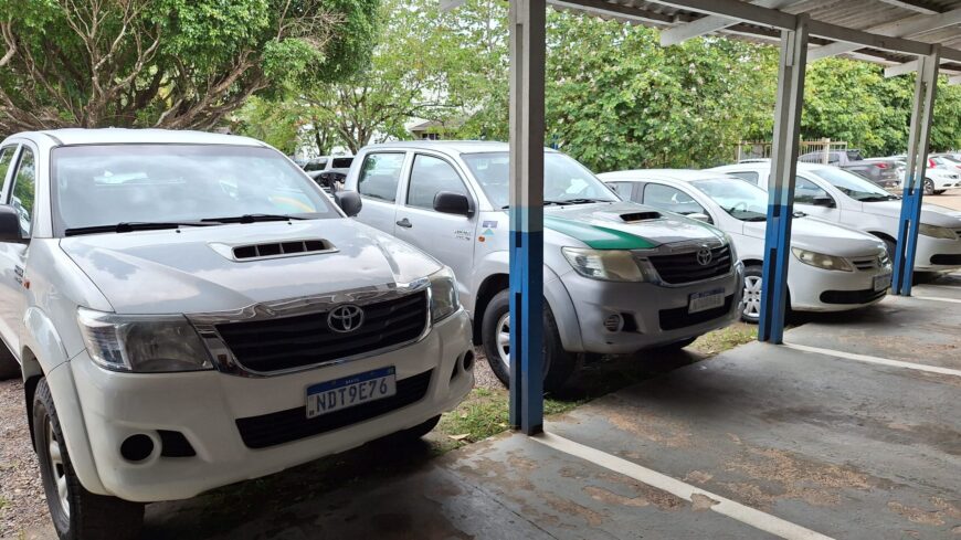 Unidade do Detran-Ro em Ji-Paraná contará com 2 caminhonetes cabine dupla e 2 veículos leves