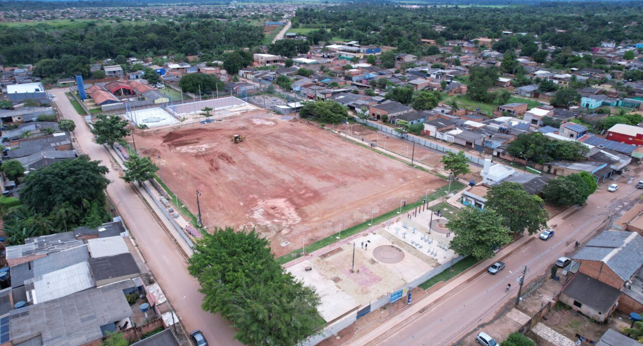 Obra no Cedel do Jardim Santana feita pelo governo de RO avança e garante espaço mais moderno e acessível
