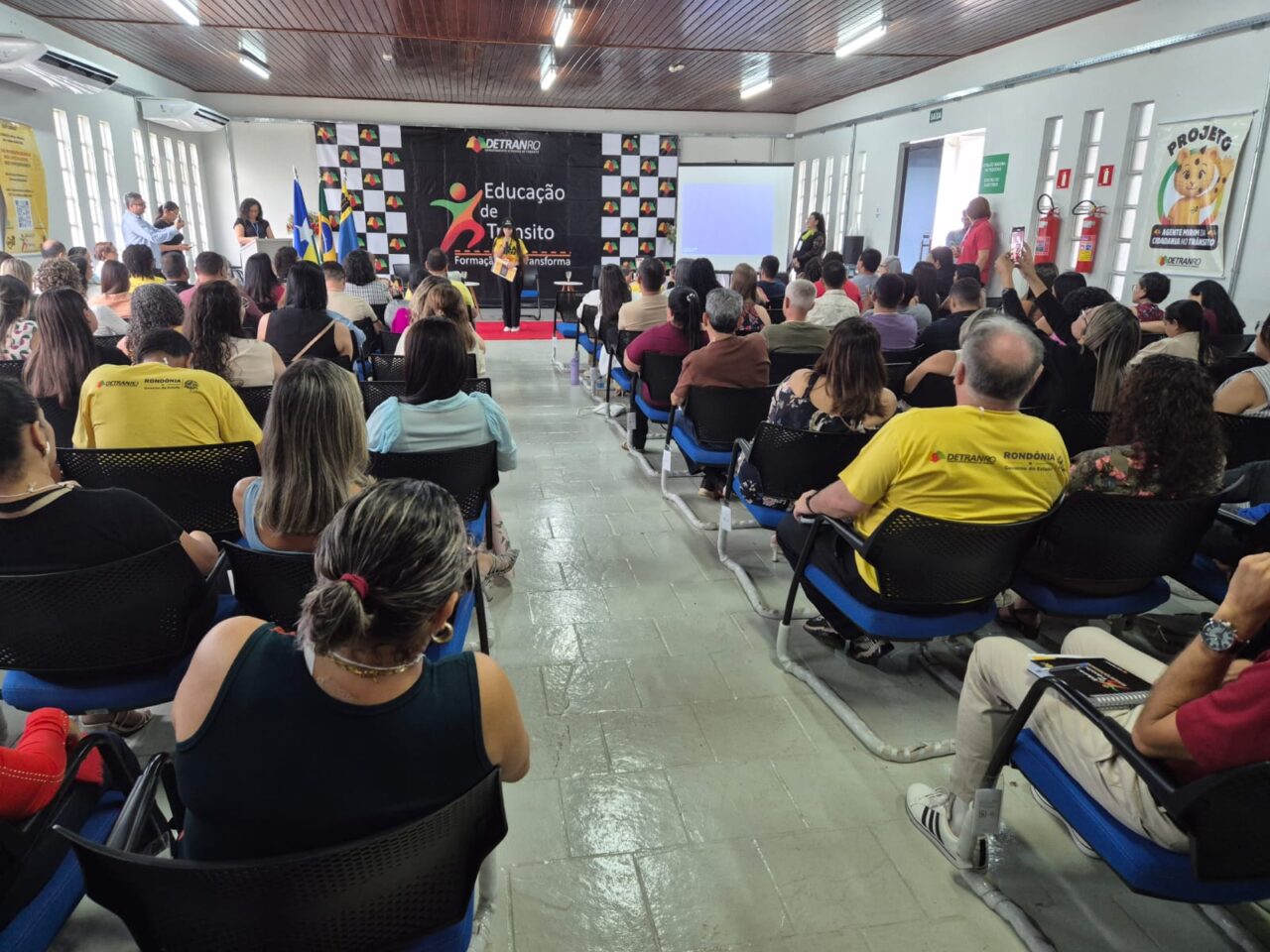 Encontro pedagógico fortalece formação e otimiza ações educativas de trânsito em Rondônia