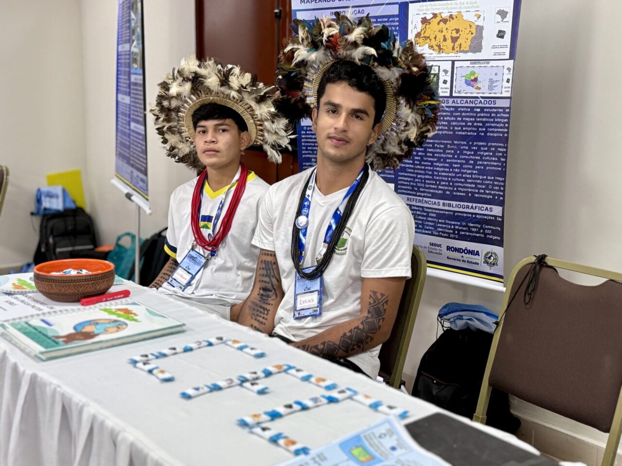 Entre os projetos apresentados está o “Mapeando Saberes: Um Atlas em Língua Paiter Suruí”